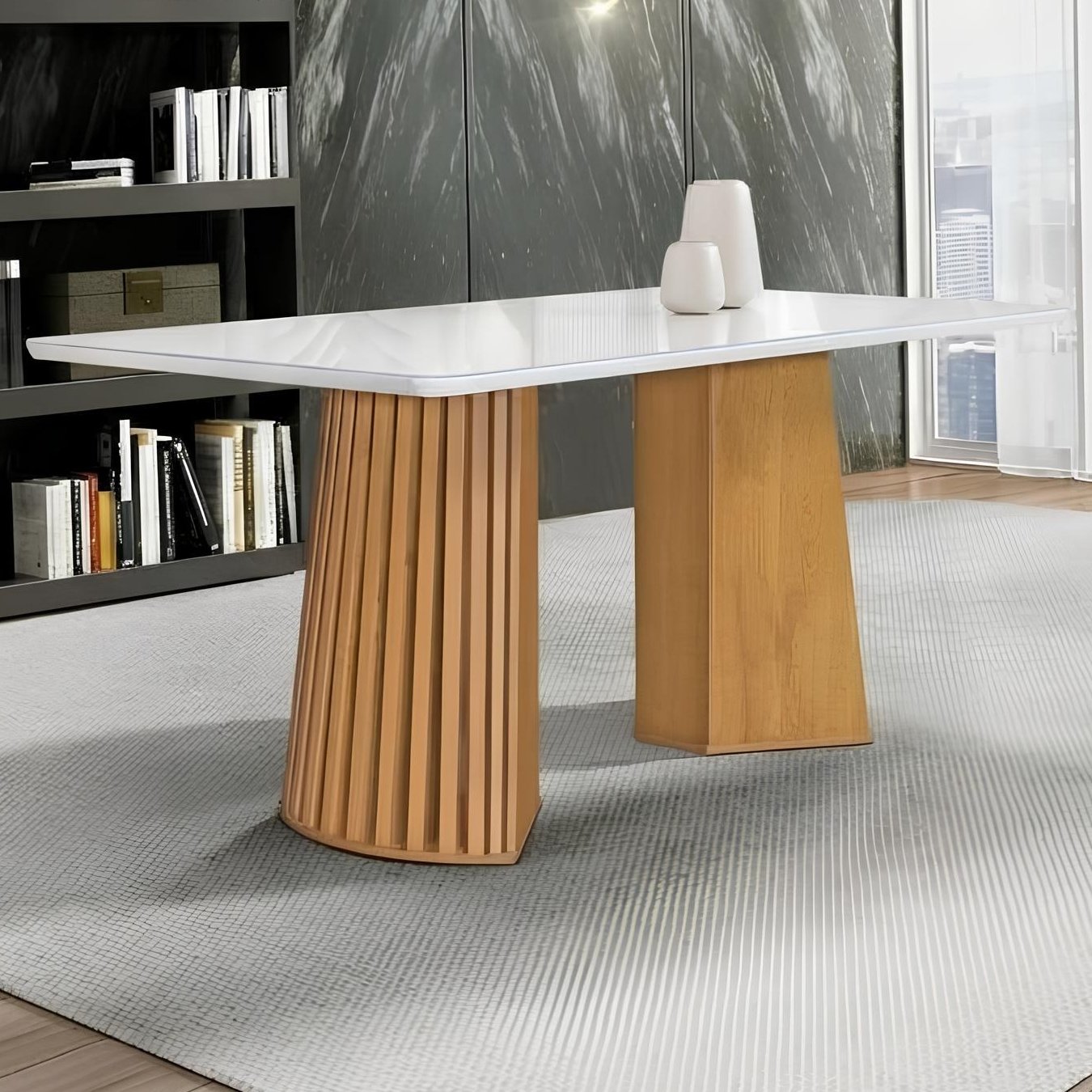 Mesa Nevada 120 (Tampo Smart Plus) Cinamomo/Off White - CEL MOVEIS