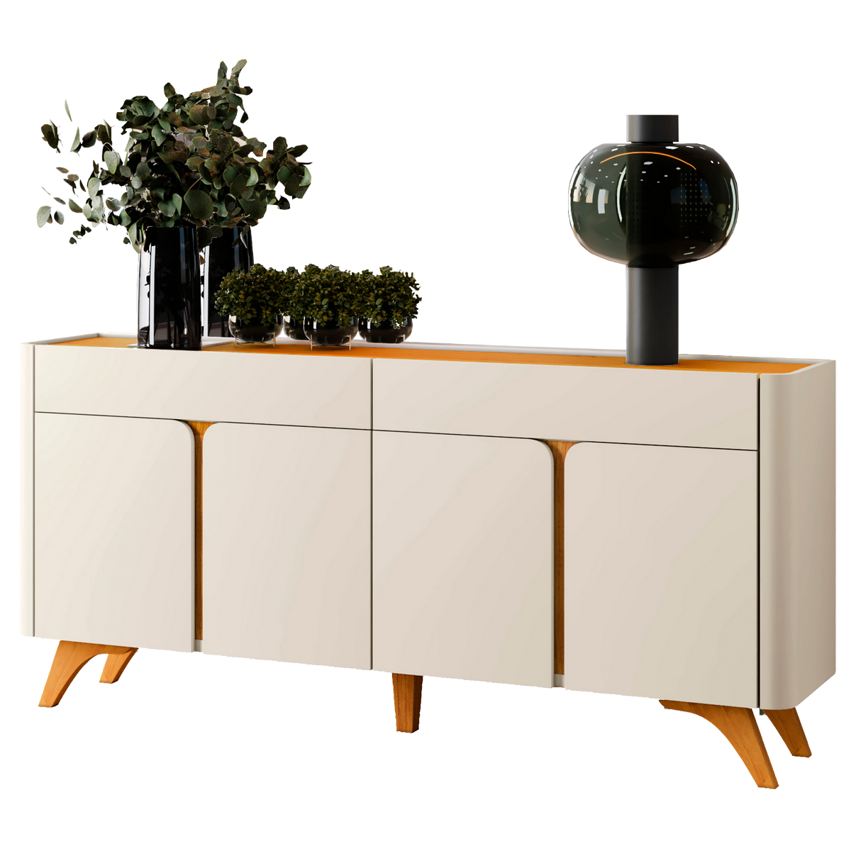 Buffet Arcus Off White/Naturale - MAVAULAR - Imagem 6