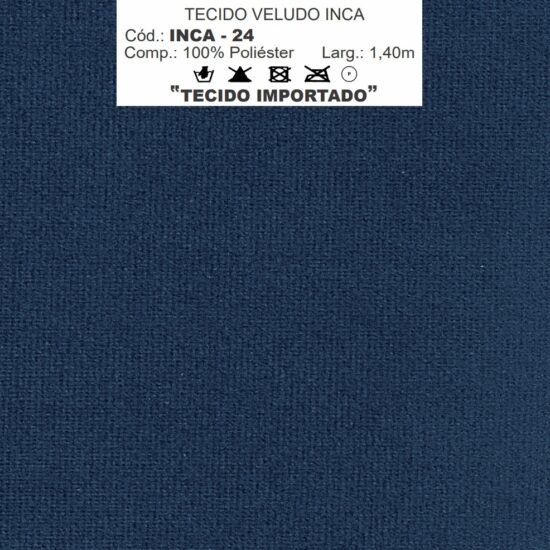 Alternative view of Sofá Retrátil e Reclinável Níger 2,50 m Veludo Azul B024 - TREVO ESTOFADOS