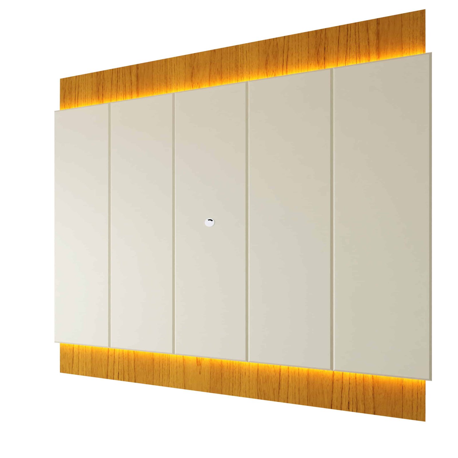 Painel ate 85" Magnifico Naturale/Off White - GELIUS - Imagem 5