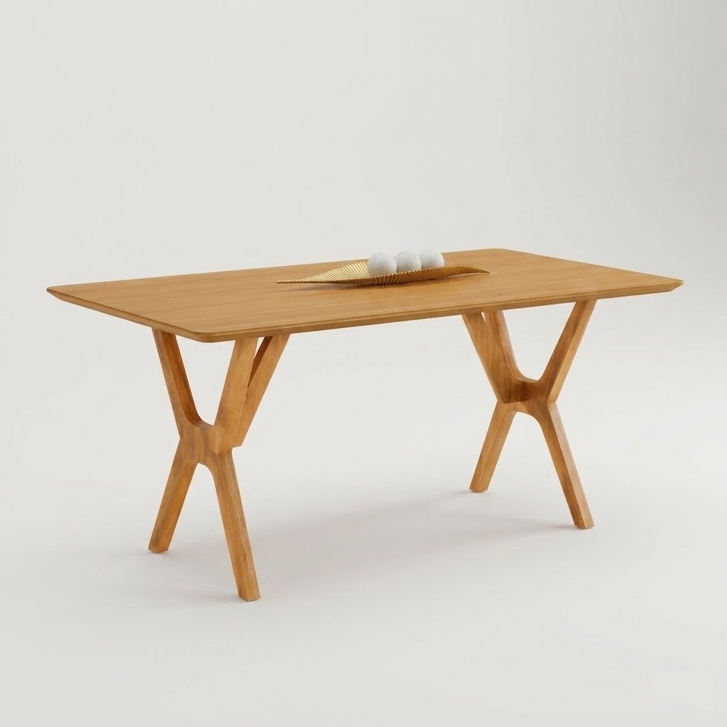 Mesa Essência 180 (S/Vidro) Cinamomo - JCM MOVELARIA - Imagem 2
