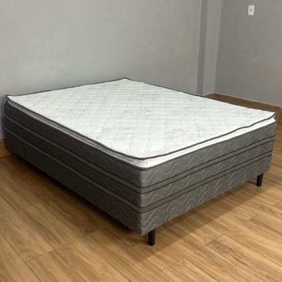 Cama Box Casal Prestige com Pillow Top D28 - ECOTEC