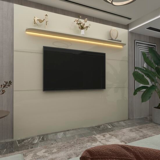 Alternative view of Painel até 85″ Royal 220 Off White – GELIUS