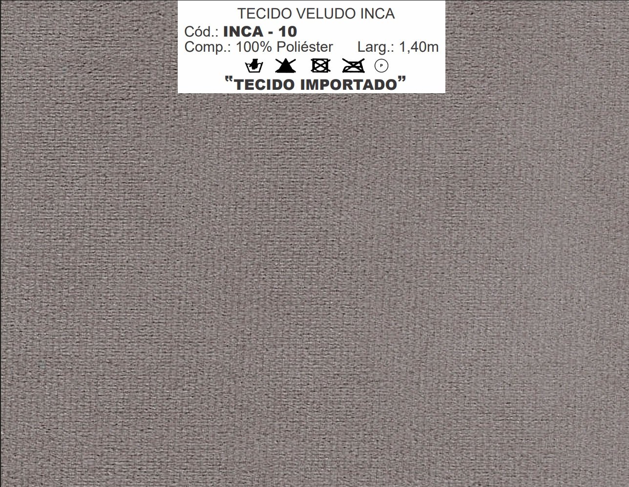 Sofá Retrátil e Reclinável Níger 2,50 m Veludo Cinza B010 - TREVO ESTOFADOS - Imagem 2