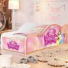 Cama Juvenil Carro (Menina) Princesas 16 - MADEC MÓVEIS