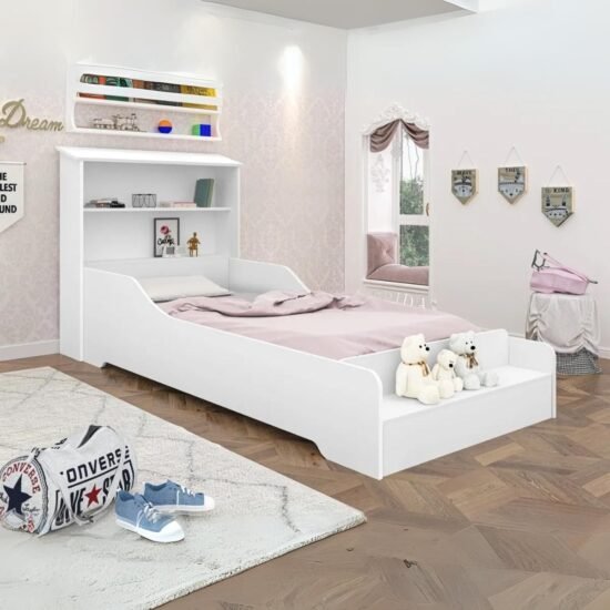 Cama Juvenil Liz Branco - MADEC MÓVEIS