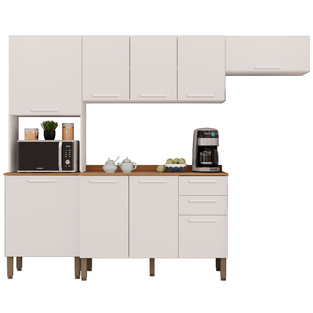 Cozinha Completa New Valência Branco - SALLÊTO - Imagem 4