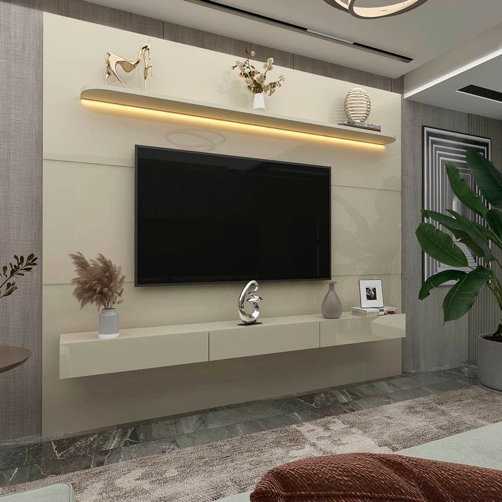 Home até 85″ Royal 220 Off White – GELIUS