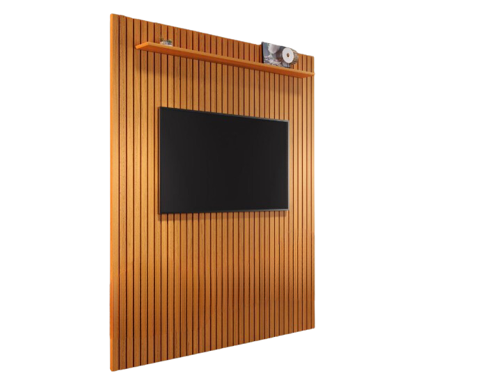 Painel até 75" Arbo 1.9 Cedro - EDN MÓVEIS - Imagem 2