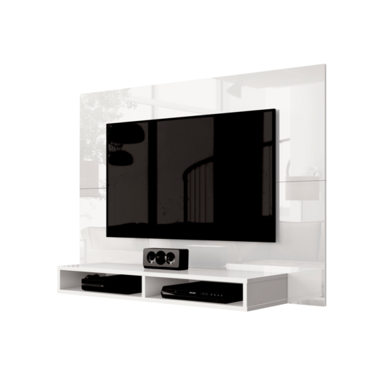 Alternative view of Painel até 43" Fox New Branco - EDN MÓVEIS
