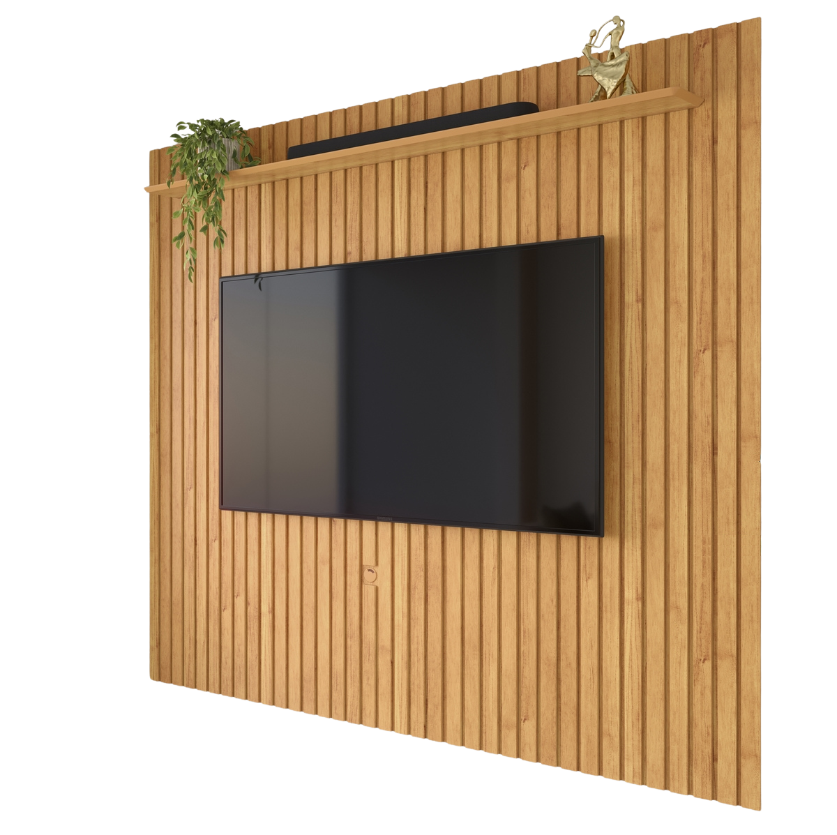 Painel Ripado Até 55″ Impacto 1.4 Cinamomo – Patrimar - Imagem 2