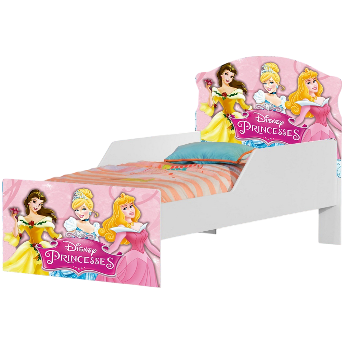 Mini Cama Juvenil Lívia (Menina) Princesas Castelo 4041103 - MADEC MÓVEIS - Imagem 2