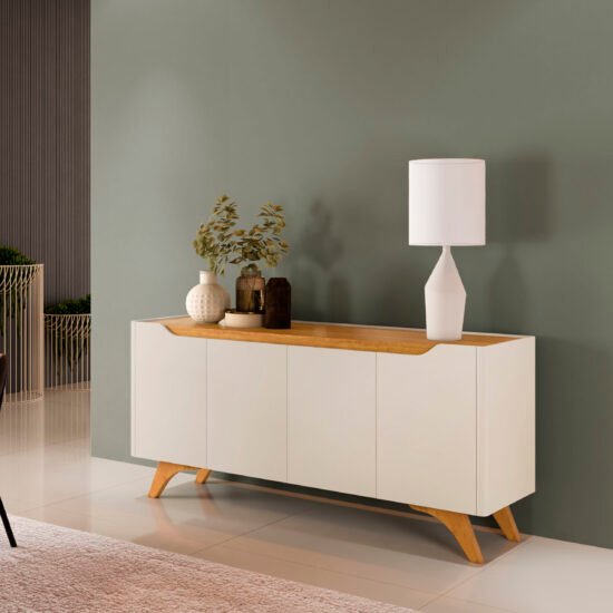 Alternative view of Buffet Atenas Off White/Naturale - MAVAULAR