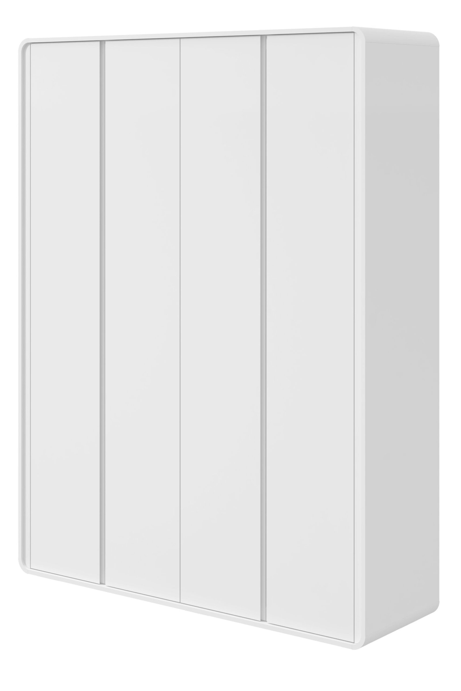 Guarda-Roupa 4 Portas Loop 1,84 m Branco - LOPAS - Imagem 6