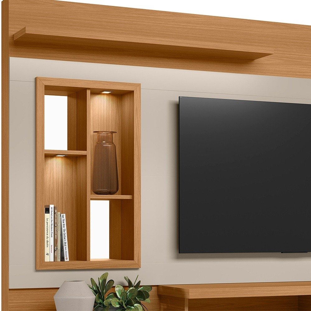 Home até 60" Eldorado 2.0 Nature/Off White - LINEA BRASIL - Imagem 7