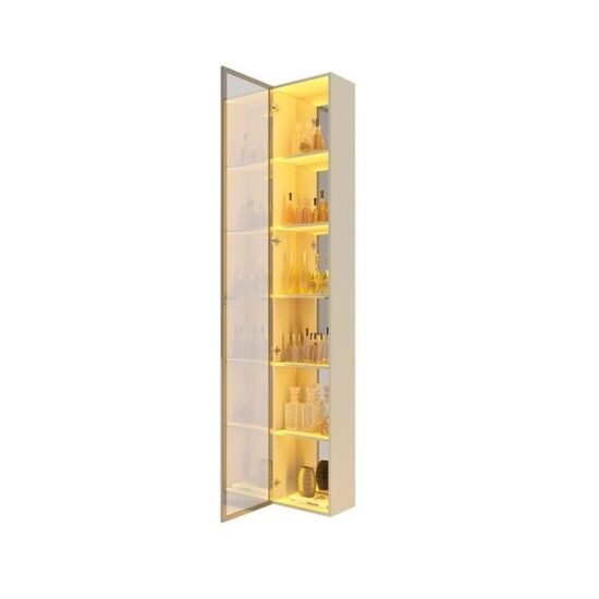Alternative view of Cristaleira Torre Luminare Reflect Off White - GELIUS