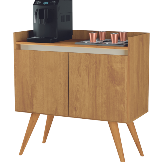 Alternative view of Buffet 2 Portas Gold Mel/Perola - MOVEIS PRIMUS